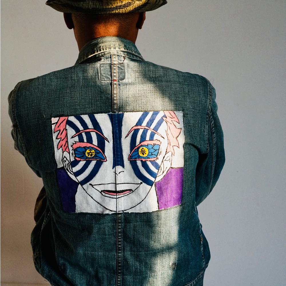 Hand painted Gstar Jacket